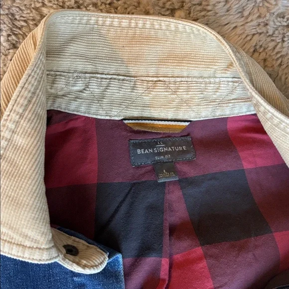 L.L. Bean Signature Chore Coat with Flannel Liner - Picture 2 of 6